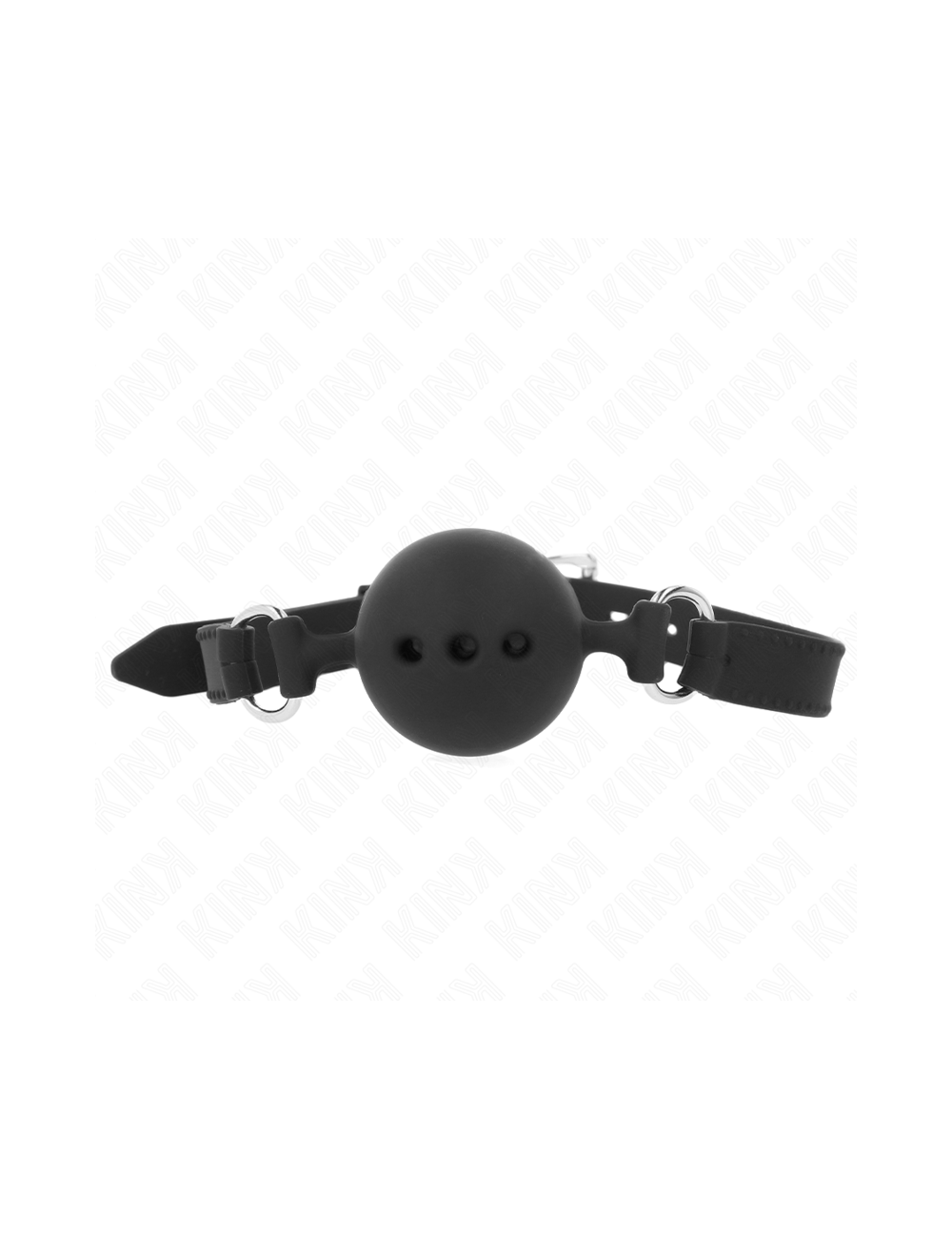 KINK - MORDAÇA COMPLETA DE SILICONE 55 x 2 CM COM BOLA DE 4