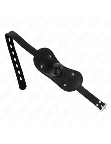 KINK - MÁSCARA BOCA BALL GAG COM FECHADURA AJUSTÁVEL 42-60 CM