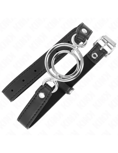 KINK - GAG COM MÚLTIPLOS O-RINGS 5 CM PRETO 63 X 2