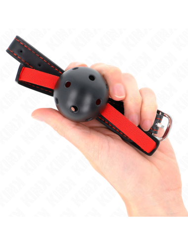 KINK - BOCA DURA OCA 4,5 CM MORDAÇA COM CINTO ELÁSTICO 56 x 1,5 CM