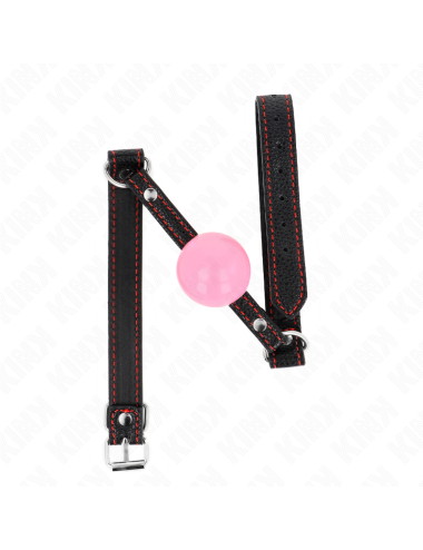 KINK - BOLA OURO ROSA 4 CM MORDAÇA 60 x 2 CM