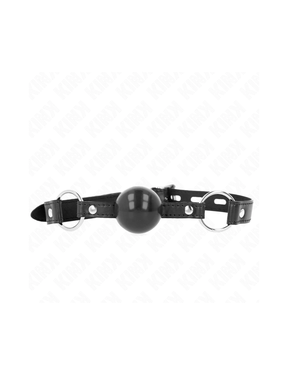 KINK - BOLA TPE PRETA MORDAÇA 4 CM 60 x 2 CM