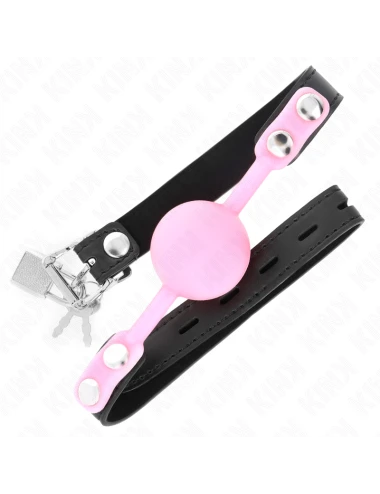 KINK - BOLA SILICONE LUMINOSA MORDAÇA 4 CM 60 x 2 CM