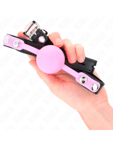 KINK - BOLA SILICONE LUMINOSA MORDAÇA 4 CM 60 x 2 CM