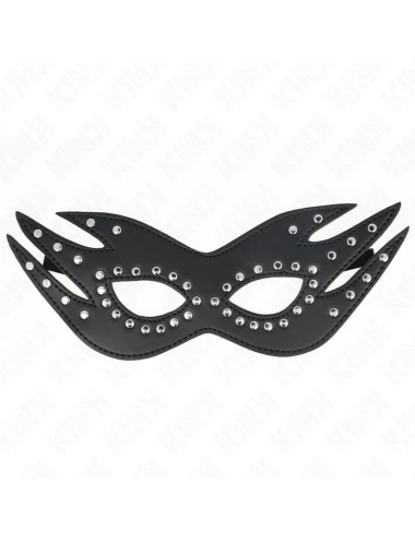 KINK - MÁSCARA DE COURO COM REBITES MODELO 3 26 x 9