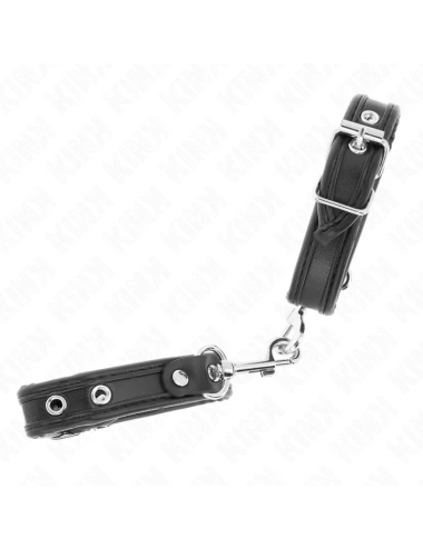 KINK - MINI PULSEIRAS PRETAS COM PREGOS AJUSTÁVEIS 16-22 CM X 2 CM