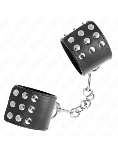 KINK - PULSO COM SNAP FASTEN PRETO AJUSTÁVEL 19-24 CM X 5