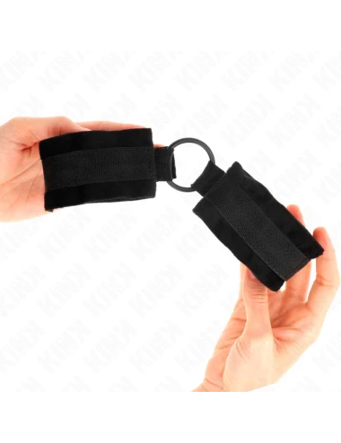 KINK - ALGEMAS DE PELE INICIANTE 25 CM COM O-RING 4 CM PRETO AJUSTÁVEL 15-25 CM