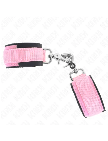 KINK - PUNHOS DE NEOPRENE AJUSTÁVEIS ROSA AJUSTÁVEIS 22-34 CM
