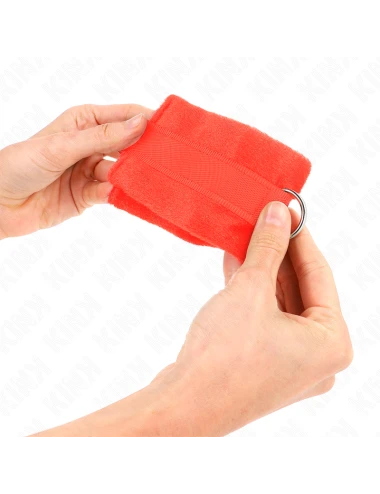 KINK - ALGEMAS DE PELE INICIANTE VERMELHO 30 X 7 CM