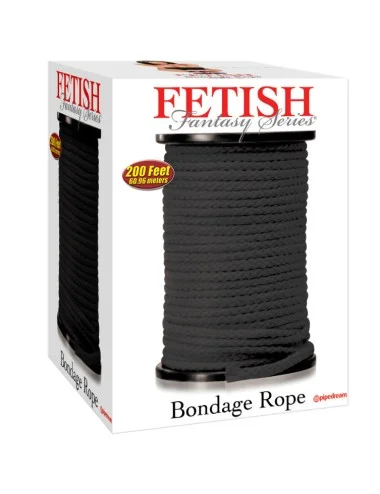 FETISH FANTASY SERIES - CORDA BONDAGE PRETA 60