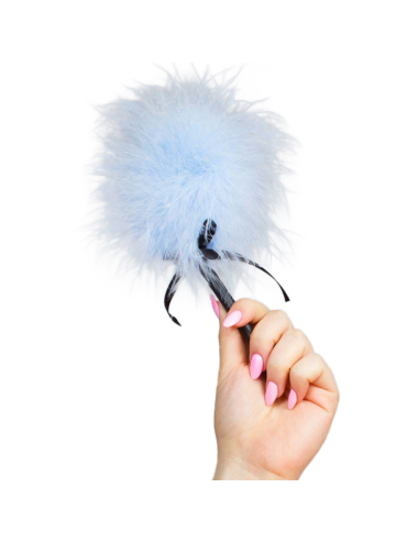 SECRETPLAY - ESPANADOR MARABOU AZUL CLARO