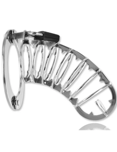 METAL HARD - GAIOLA PARA PÉNIS COM FECHADURA DE SEGURANA 14 CM