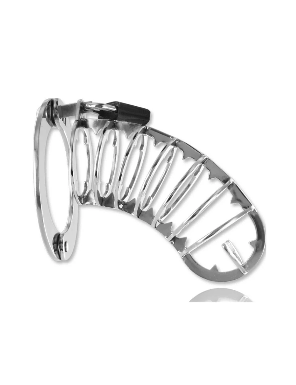 METAL HARD - GAIOLA PARA PÉNIS COM FECHADURA DE SEGURANA 14 CM METAL HARD - GAIOLA PARA PÉNIS COM FECHADURA DE SEGURANA 14 CM