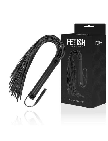 FETISH SUBMISSIVE - CHICOTE DE COURO VEGANO