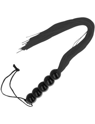 DARKNESS - CHICOTE DE BONDAGE PRETO FINO