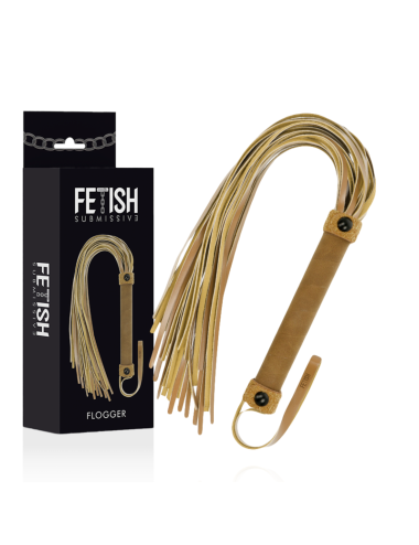 FETISH SUBMISSIVE ORIGEN - CHICOTE DE COURO VEGANO