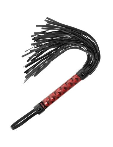 BEGME - FLOGGER DE COURO VEGANO EDIO VERMELHA