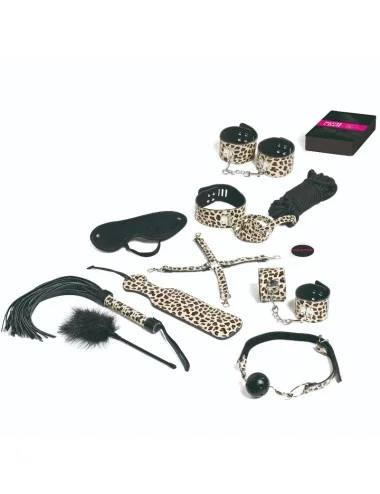 TEASE & PLEASE - PROVOQUE E AJUSTE 13 ACESSÓRIOS DE BONDAGE