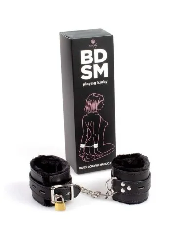 SECRETPLAY - ALGEMAS  BLACK BONDAGE COLEÇÃO BDSM