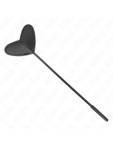 KINK - PALETA EM FORMA DE CORAÇÃO PRETO 33 X 10 CM