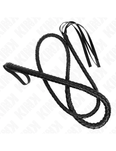 KINK - CHICOTE DE SERPENTE PRETO LONGO 210 CM