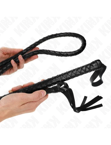 KINK - CHICOTE DE SERPENTE PRETO LONGO 210 CM
