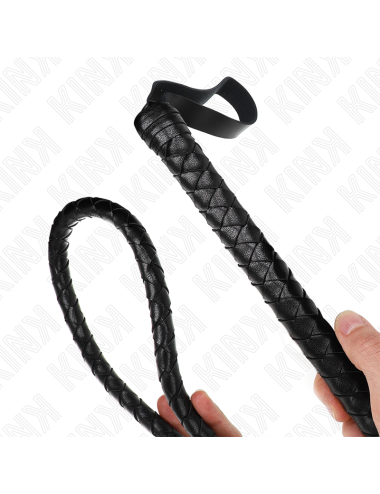 KINK - CHICOTE DE SERPENTE PRETO LONGO 210 CM