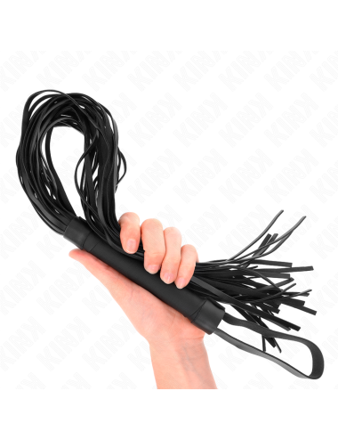 KINK - CHICOTE IMITAÇÃO DE PELE DE OVELHA 60 CM
