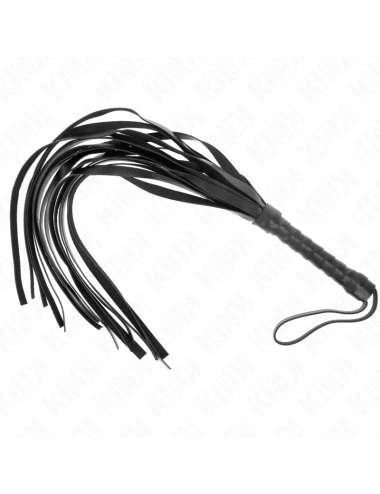 KINK - MINI CHICOTE PRETO SIMPLES 28 CM