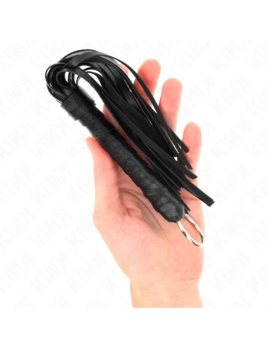 KINK - MINI CHICOTE PRETO SIMPLES 28 CM