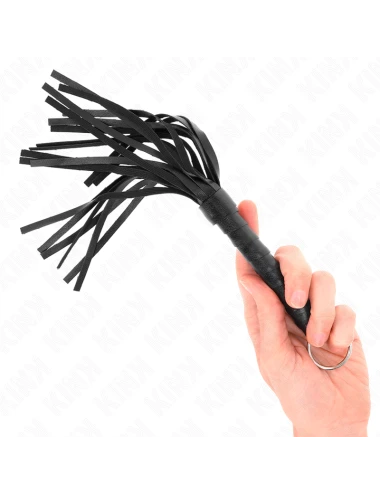 KINK - MINI CHICOTE PRETO SIMPLES 28 CM