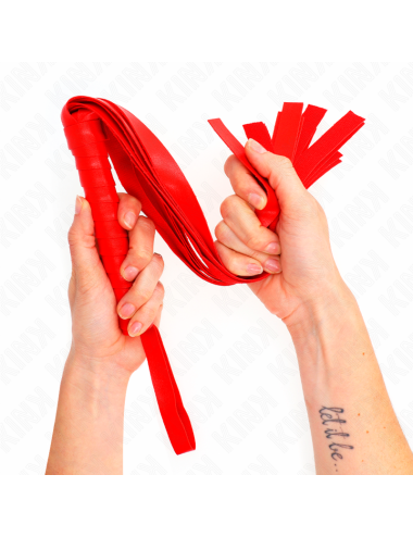KINK - CHICOTE DE CAUDA LARGA VERMELHO 48,5 CM