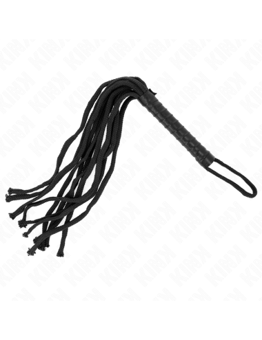 KINK - CHICOTE DE CORDA PRETA 56 CM