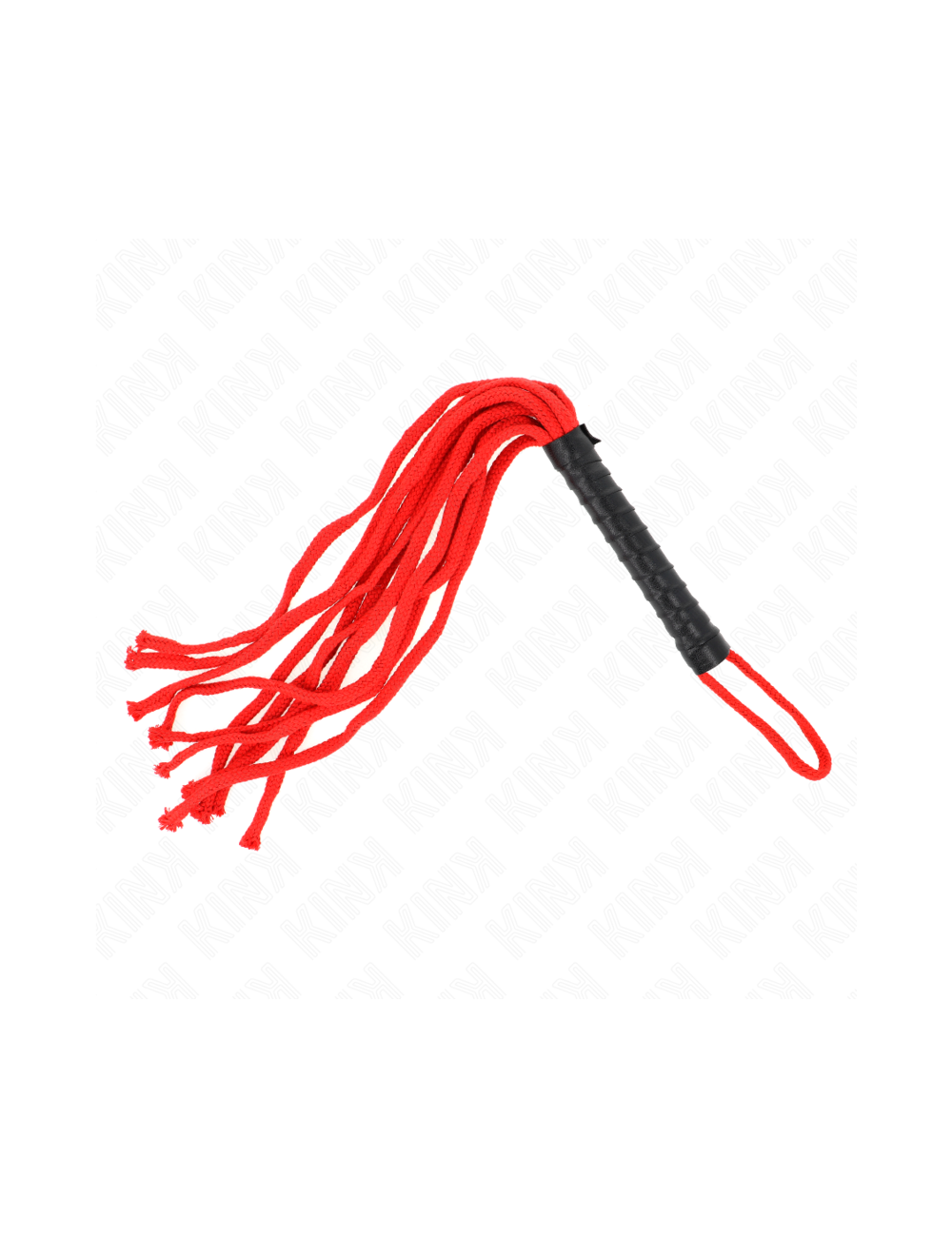 KINK - CHICOTE DE CORDA ROJO 56 CM KINK - CHICOTE DE CORDA ROJO 56 CM