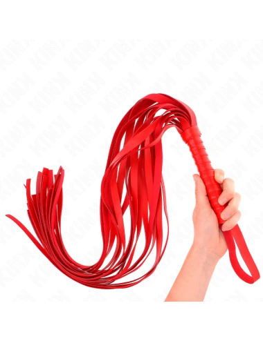 KINK - CHICOTE CABO CURTO VERMELHO 70 CM