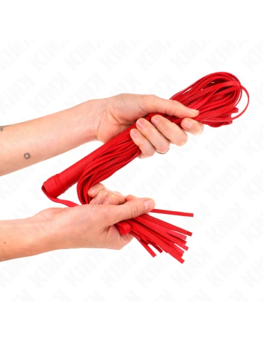 KINK - CHICOTE PVC MACIO VERMELHO 70 CM