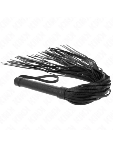 KINK - CHICOTE DE PVC MACIO PRETO 70 CM