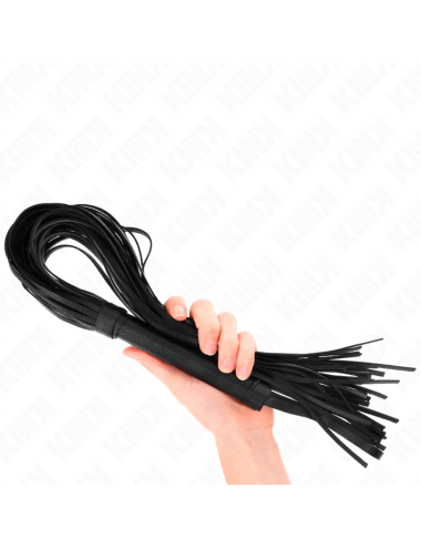 KINK - CHICOTE DE PVC MACIO PRETO 70 CM