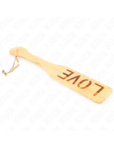 KINK - PALETA DE BAMBU PALAVRA AMOR 32 X 5