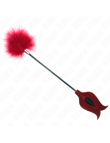 KINK - PENAS DE CÓCEGAS COM REMO FORMA DE ROSA 8 CM
