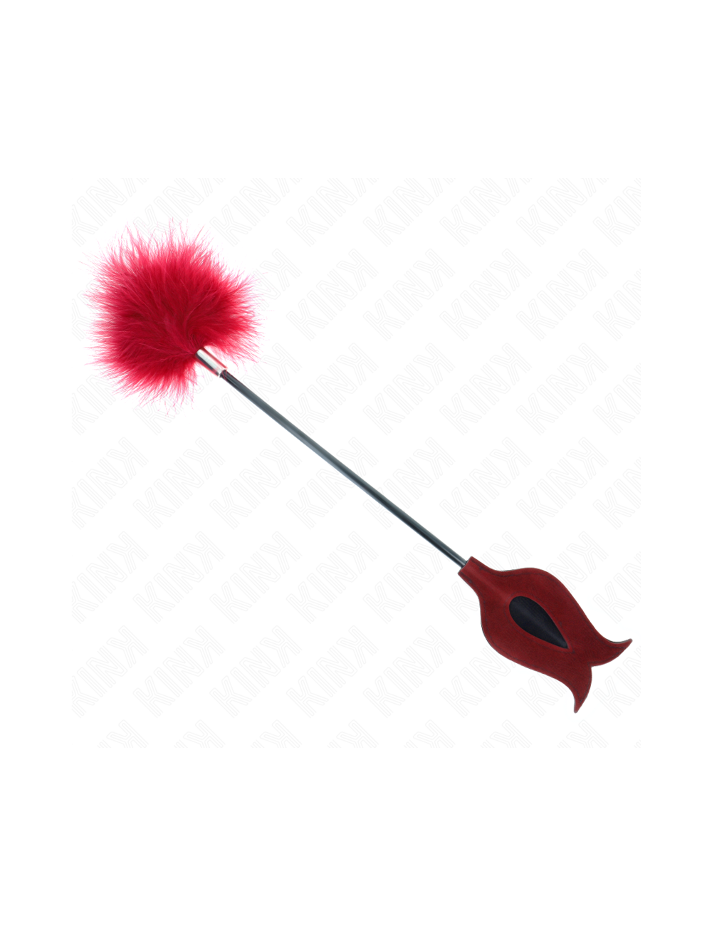 KINK - PENAS DE CÓCEGAS COM REMO FORMA DE ROSA 8 CM