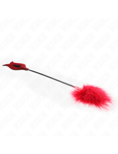 KINK - PENAS DE CÓCEGAS COM REMO FORMA DE ROSA 8 CM