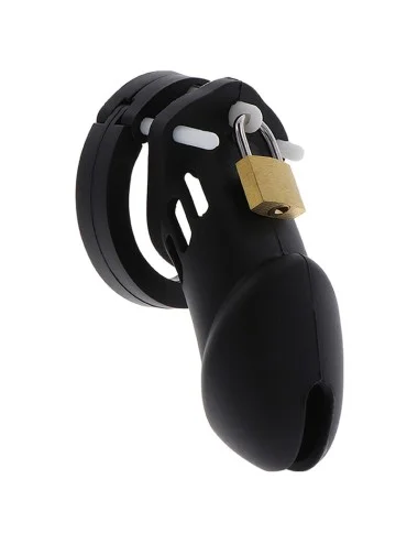 HIDDEN DESIRE - EXTREME GAIOLA DE PÉNIS DE CASTIDADE SILICONE TAMANHO L PRETO