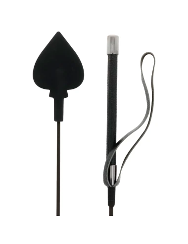 DARKNESS - CHICOTE DE SILICONE PRETO 60CM