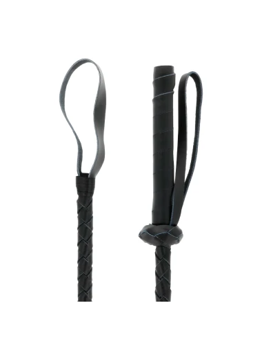 DARKNESS - CHICOTE BDSM FETICHE DE COURO 60 CM