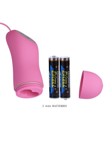 PRETTY LOVE - PINA COM VIBRAO E ELETROSHOCK ROSA
