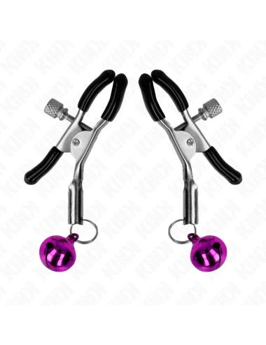 KINK - GRAMPO DE BICO SIMPLES ROXO 6 CM