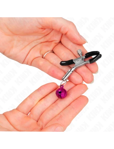 KINK - GRAMPO DE BICO SIMPLES ROXO 6 CM