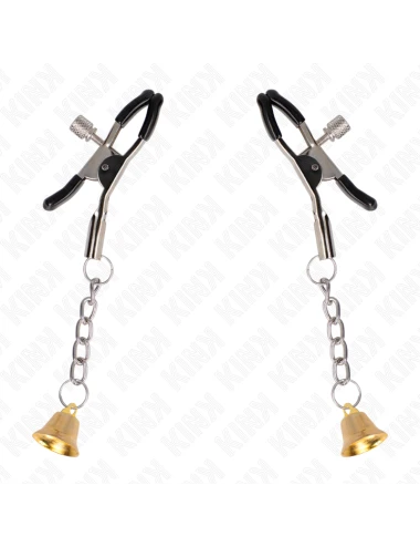 KINK - PINÇAS PINGENTE SINO DOURADO 6 CM